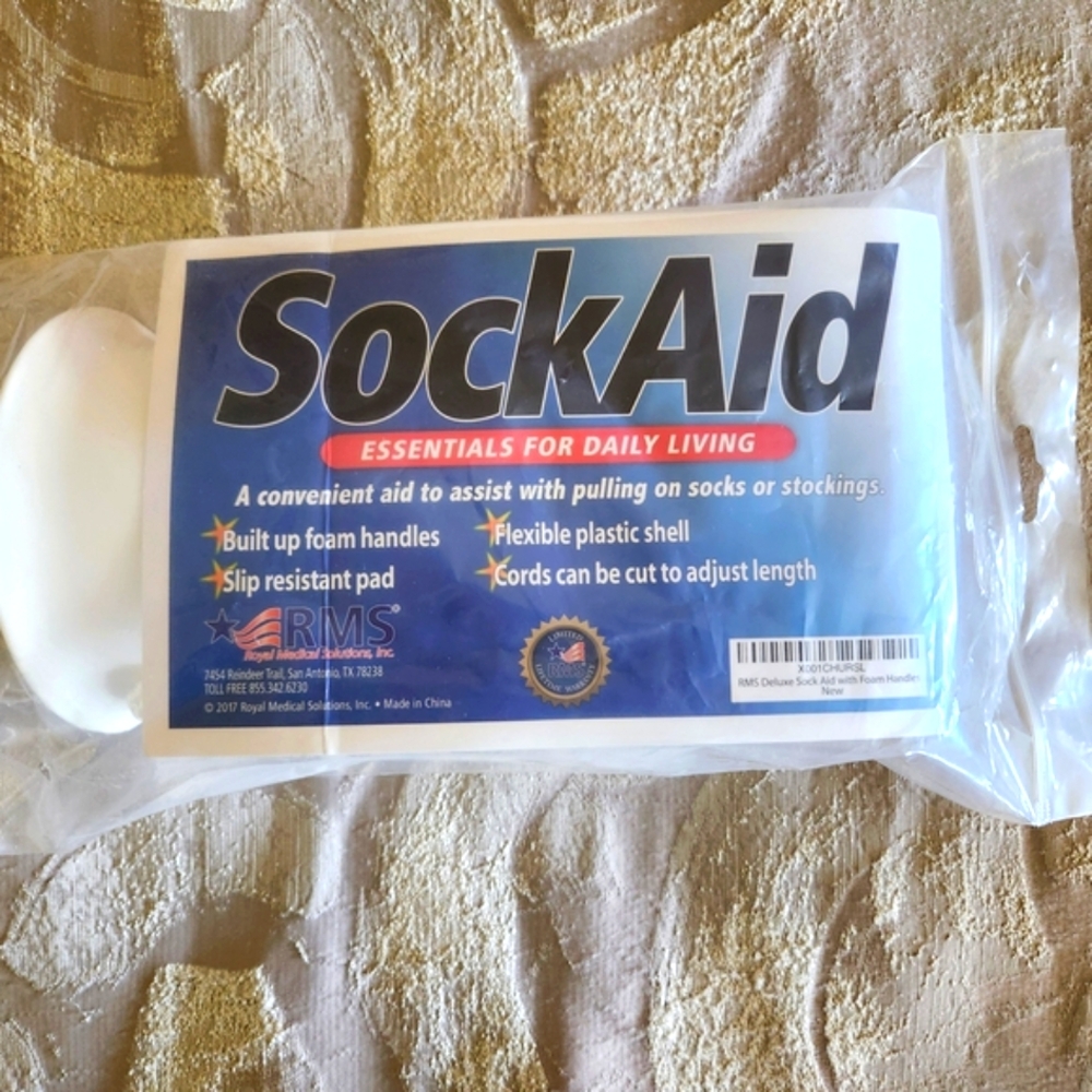 New, RMS Deluxe Sock Aid, Sock Assist Device